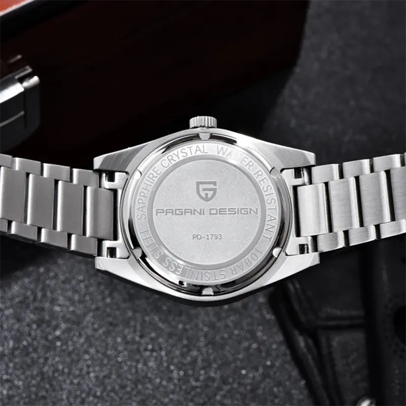 Pagani Design Railmaster Light Blue Dial Men's Watch- PD-1793